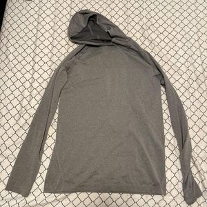 Lululemon Metal Vent Tech LS Hoodie, Small, Gray